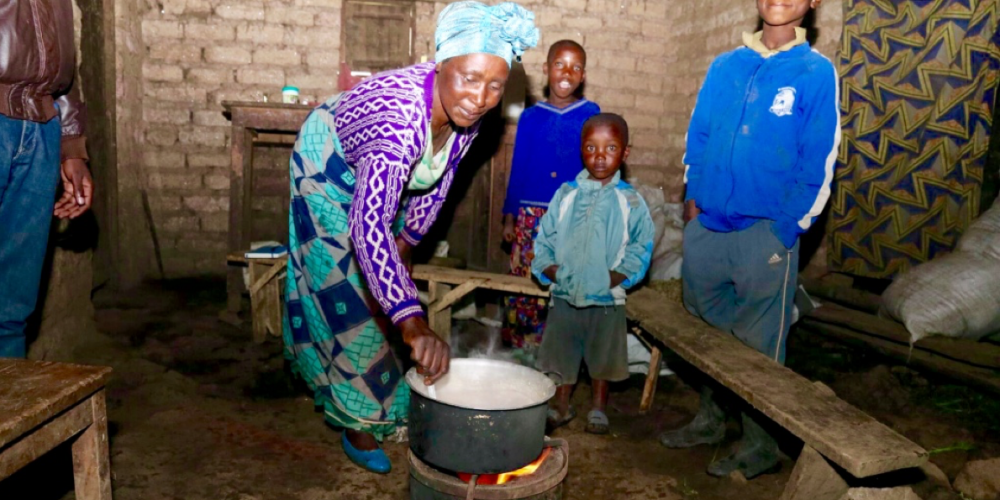 We visit Mukasine and her family in Kabatwa