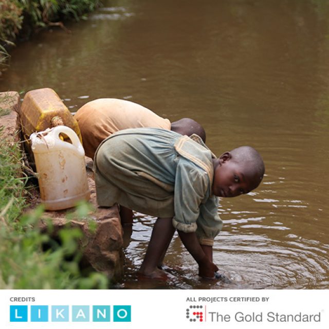 Ohne unsere Brunnen trinken Kinder aus diesem Wasser