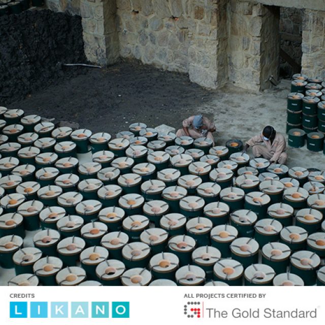 Our cook stoves are produced locally in Rwanda