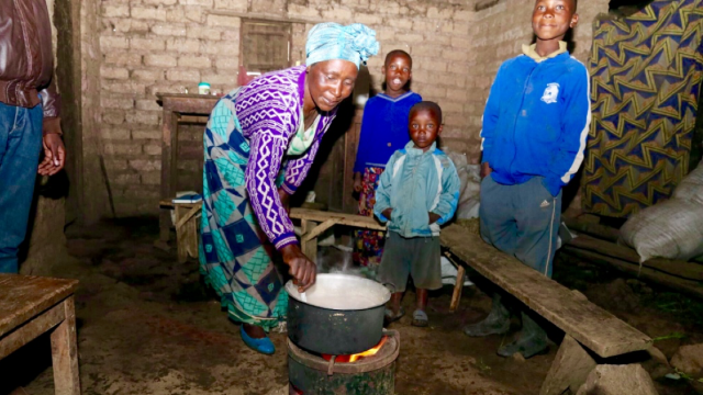 We visit Mukasine and her family in Kabatwa